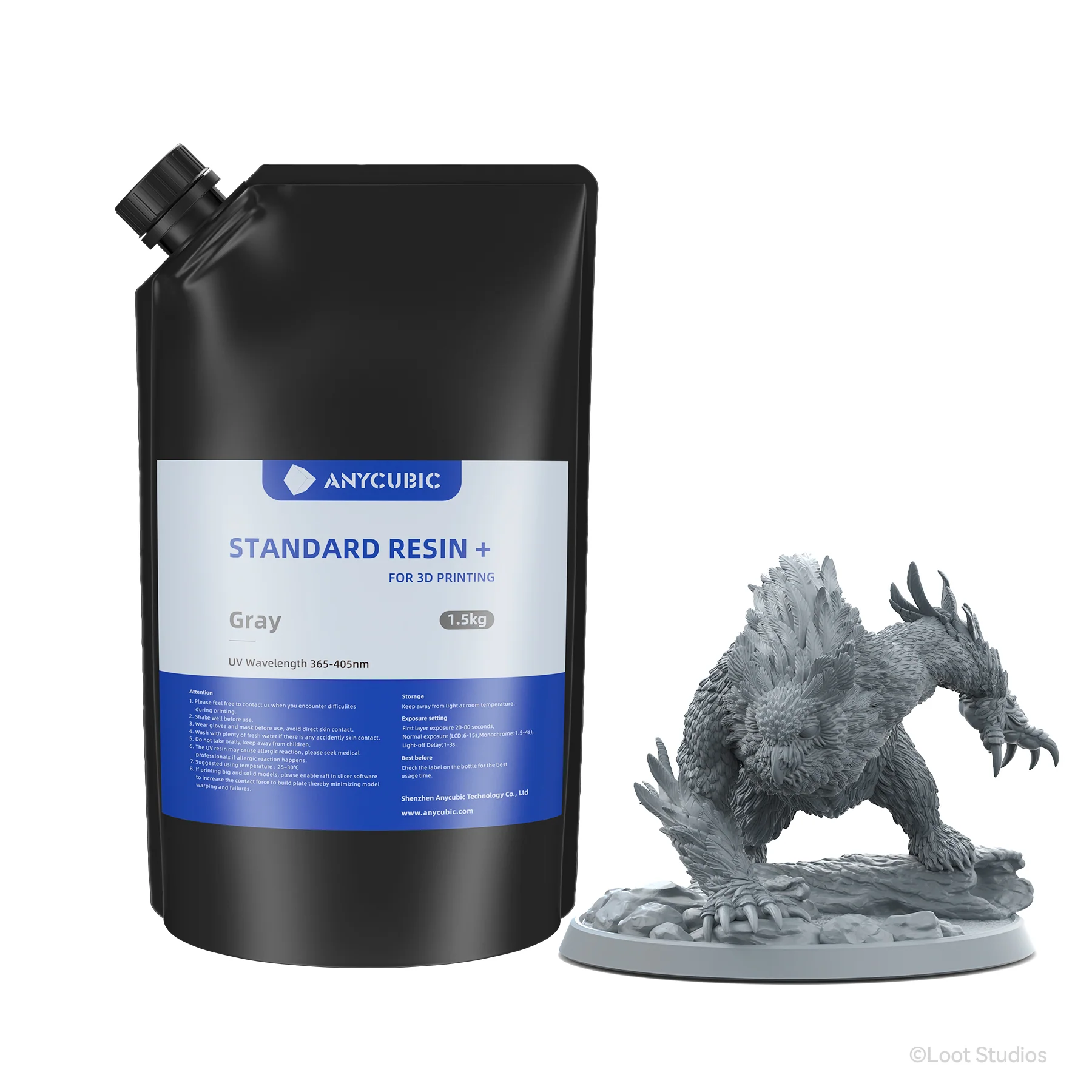 Standard Resin+ 1.5KG - Image 2